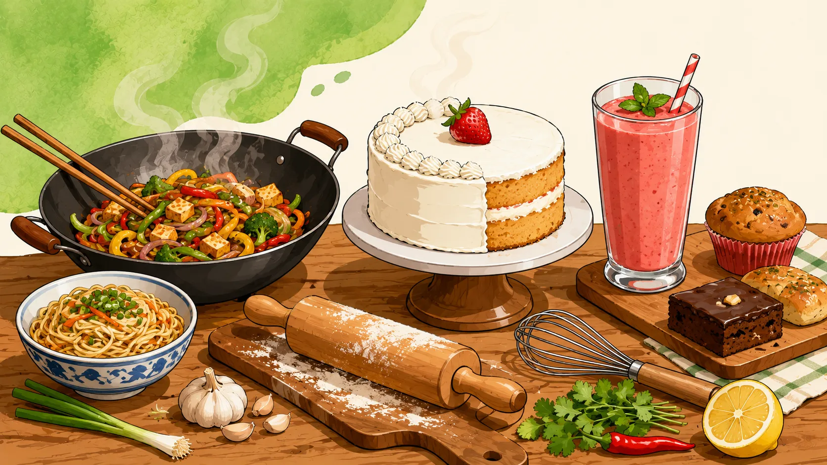 Cooking & Baking class at B.P. Jain Skill Development Centre