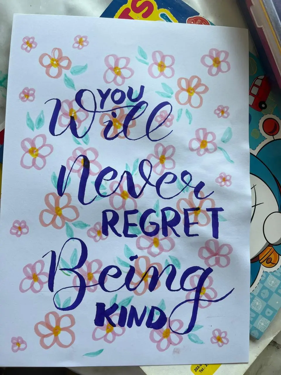 Calligraphy session photo 5